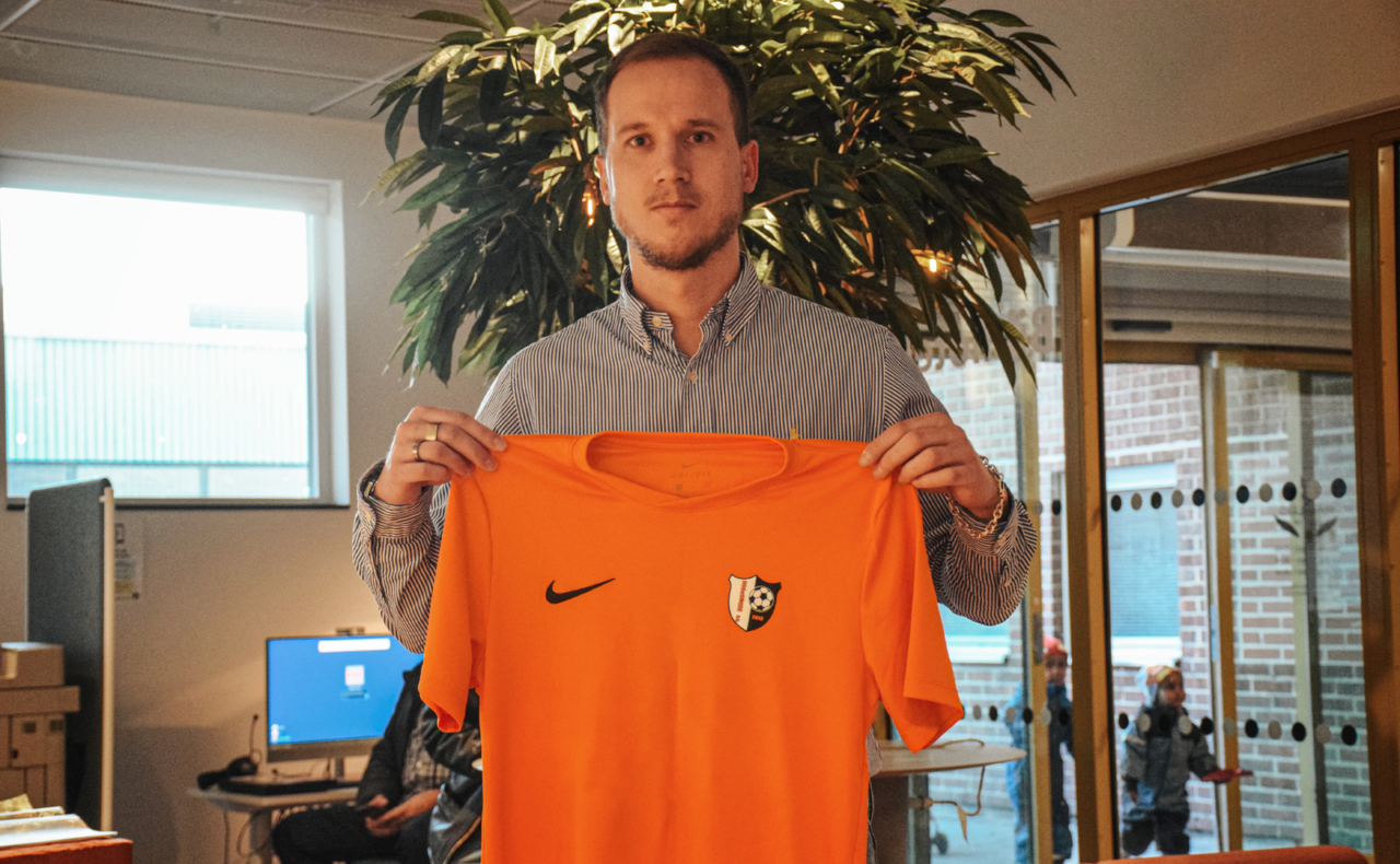 Anton Strandberg tar över som tränare